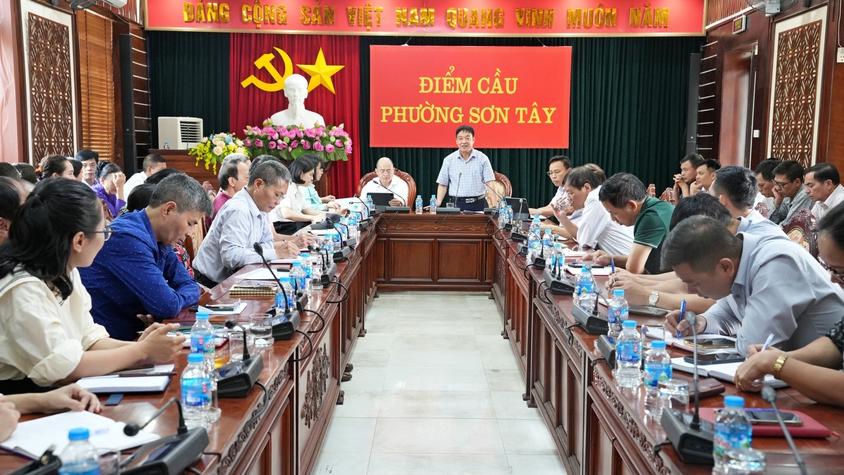 SƠN TÂY GIAO BAN CÔNG TÁC DÂN VẬN QUÝ I, TRIỂN KHAI NHIỆM VỤ QUÝ II NĂM 2026