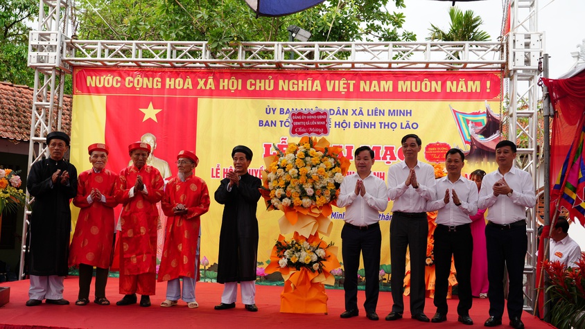 Khai mạc Lễ hội truyền thống và Lễ khánh thành dự án tu bổ, tôn tạo di tích đình Thọ Lão
