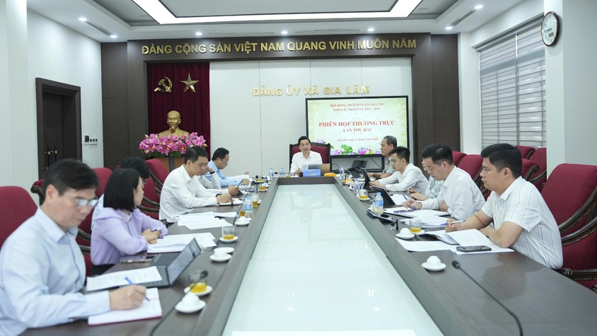 Hội đồng nhân dân xã Gia Lâm: Đẩy mạnh giám sát y tế cơ sở và đầu tư công