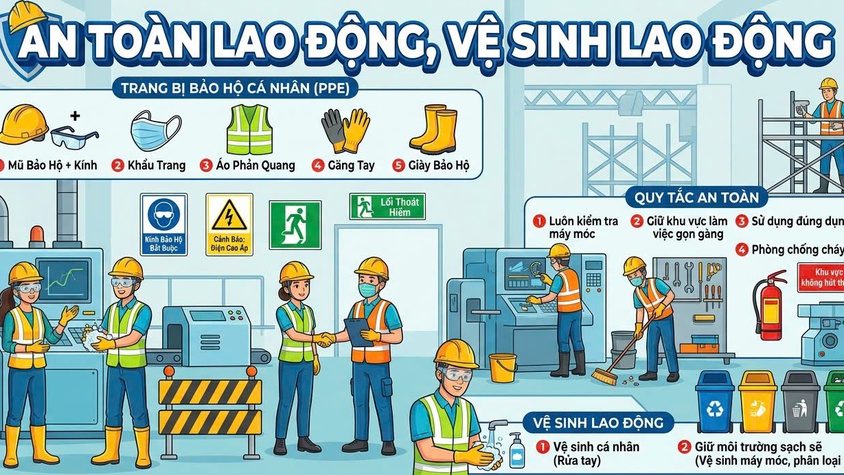 XÃ SÓC SƠN TUYÊN TRUYỀN TRAILER VÀ CÁC HOẠT ĐỘNG VỀ ATVSLĐ VÀ THÁNG CÔNG NHÂN NĂM 2026.