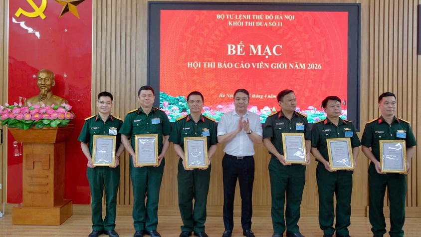 HỘI THI BÁO CÁO VIÊN GIỎI KHỐI THI ĐUA SỐ 11 NĂM 2026