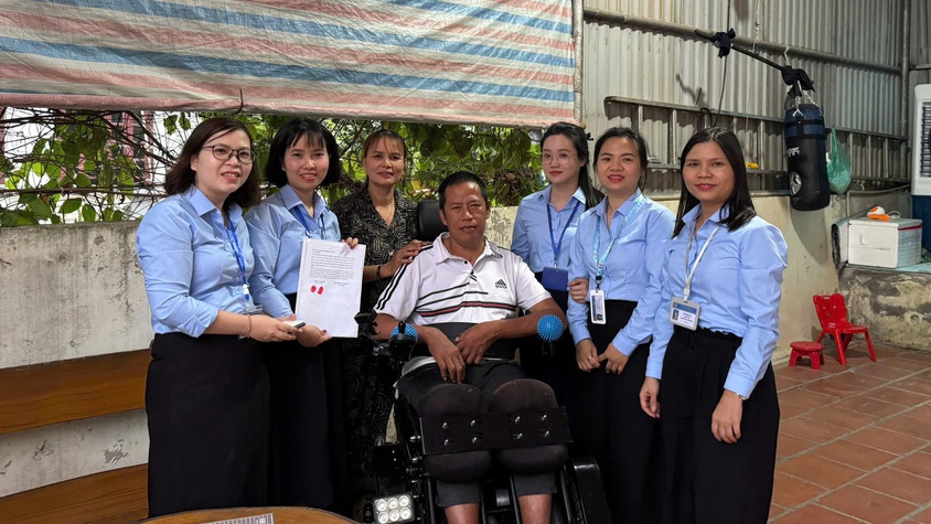 Đưa dịch vụ công đến tận nhà: Câu chuyện lan tỏa giá trị nhân văn từ cơ sở của Chi nhánh 08
