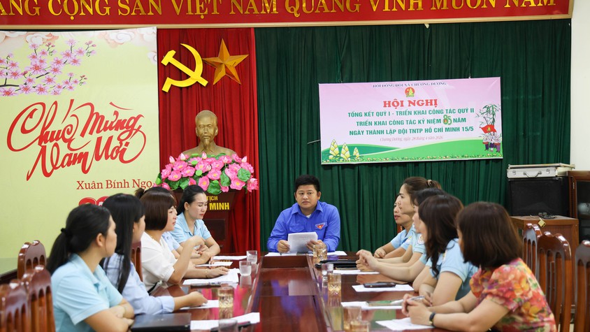 Sôi nổi các hoạt động tháng 4 của Tuổi trẻ xã Chương Dương