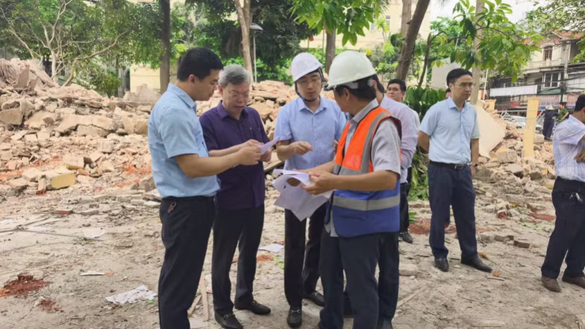 Phường Thanh Xuân bàn giao gần 8.000m² mặt bằng cho dự án đường Vành đai 2,5