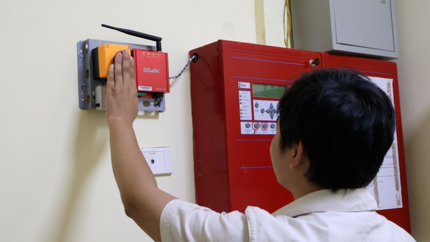 Xuân Mai triển khai kế hoạch trang bị, lắp đặt thiết bị truyền tin báo cháy, nâng cao hiệu quả phòng cháy, chữa cháy từ cơ sở