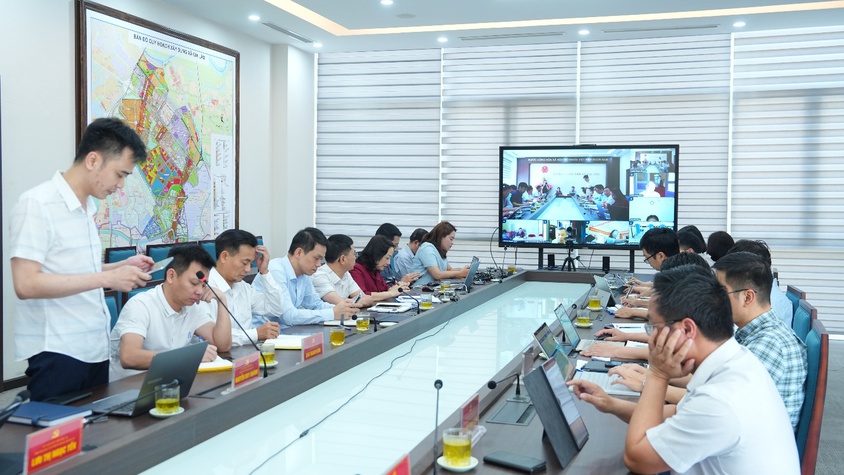 Đảng ủy xã Gia Lâm giao ban Bí thư chi bộ thôn, tổ dân phố tháng 4/2026