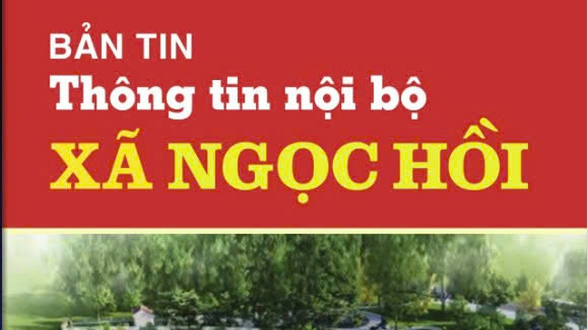 Bản tin thông tin hội bộ xã Ngọc Hồi tháng 4 năm 2026