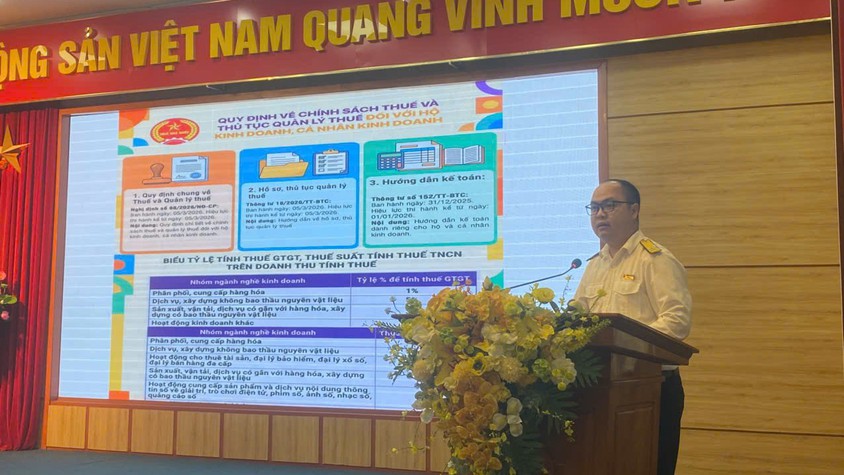 Phương Liệt: Đồng hành cùng hộ kinh doanh tuân thủ chính sách, pháp luật thuế mới