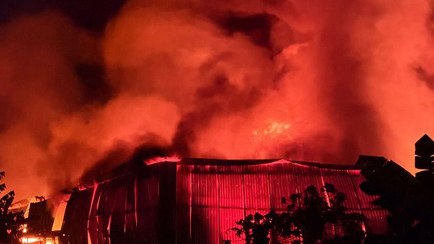 Tăng cường công tác phòng cháy chữa cháy và cứu nạn cứu hộ đối với các cơ sở là kho hàng, xưởng sản xuất.