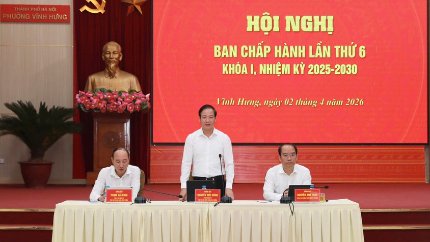 Phường Vĩnh Hưng: Thống nhất nhận thức, quyết liệt thực hiện thắng lợi các mục tiêu năm 2026