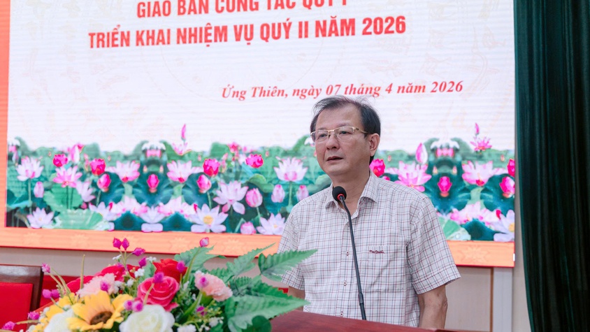 Ứng Thiên triển khai quyết liệt nhiệm vụ quý II, Quyết tâm hoàn thành toàn diện mục tiêu năm 2026
