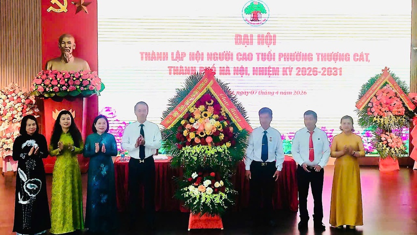 ĐẠI HỘI ĐẠI BIỂU HỘI NGƯỜI CAO TUỔI PHƯỜNG THƯỢNG CÁT NHIỆM KỲ 2026 – 2031