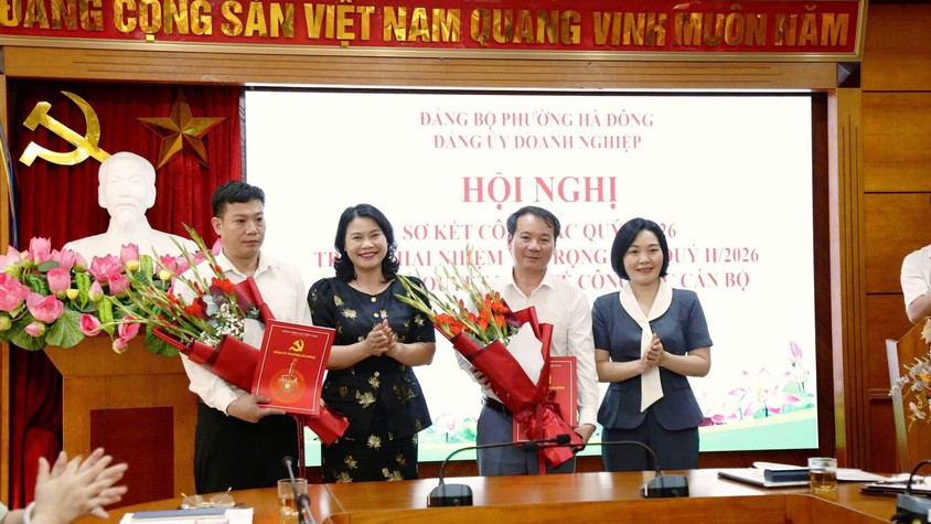 Đảng ủy Doanh nghiệp phường Hà Đông tổ chức Hội nghị sơ kết công tác quý I/2026
