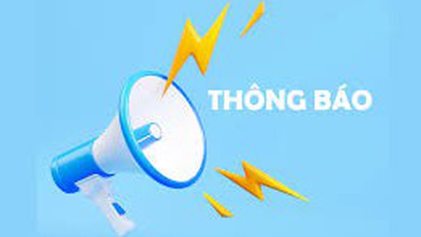 THÔNG BÁO CÔNG KHAI NIÊM YẾT