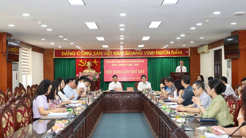 Ban Chấp hành Đảng bộ Phường tổ chức Hội nghị lần thứ 7, nhiệm kỳ 2025-2030