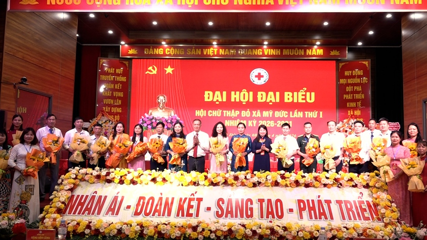Hội Chữ thập đỏ xã Mỹ Đức phát huy vai trò nòng cốt trong hoạt động nhân đạo từ thiện