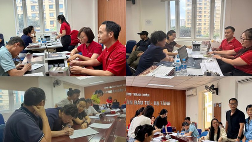 Phường Thanh Xuân chi trả bồi thường, tăng tốc giải phóng mặt bằng Vành đai 2,5