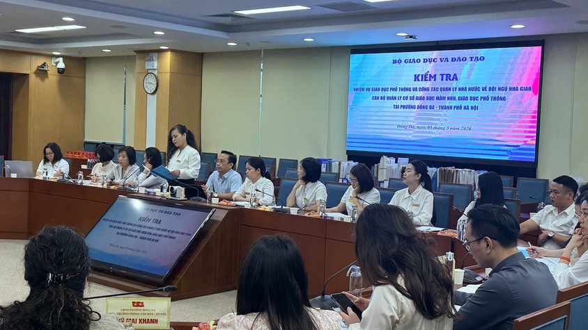 Phường Đống Đa vinh dự đón các Đoàn kiểm tra của Bộ GD