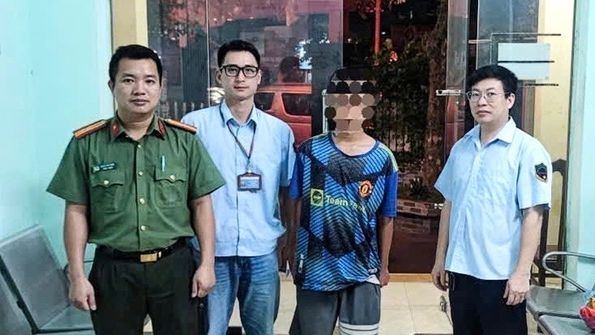 Công an phường Cầu giấy kịp thời hỗ trợ trẻ em có hoàn cảnh đặc biệt