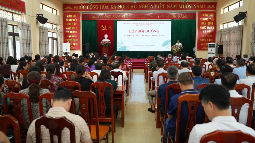 Bồi dưỡng công tác khoa giáo năm 2026