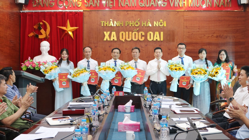 Quốc Oai tổ chức Hội nghị Ban Chấp hành Đảng bộ xã lần thứ Chín, định hướng nhiều nhiệm vụ chiến lược giai đoạn 2026-2030