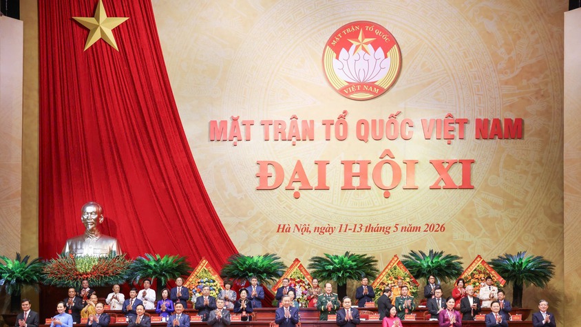 Khai mạc trọng thể Đại hội đại biểu toàn quốc Mặt trận Tổ quốc Việt Nam lần thứ XI nhiệm kỳ 2026 - 2031