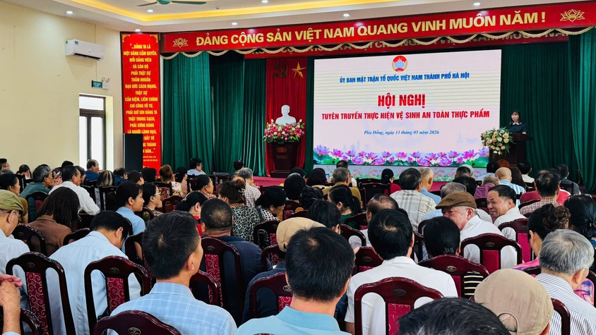 Ủy ban MTTQ Việt Nam xã Phù Đổng tổ chức Hội nghị tuyên truyền thực hiện vệ sinh an toàn thực phẩm năm 2026.