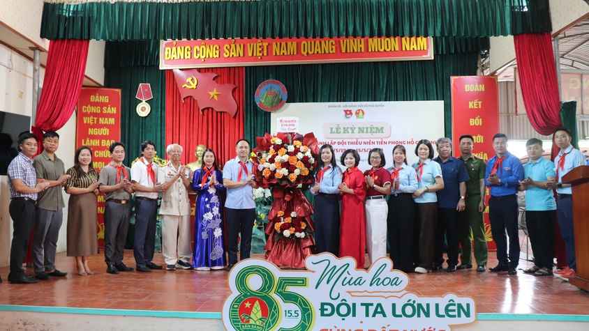 Xã Phú Xuyên: Kỷ niệm 85 năm Ngày thành lập Đội Thiếu niên Tiền phong Hồ Chí Minh