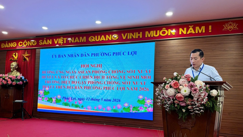 HƯỞNG ỨNG NGÀY ASEAN PHÒNG, CHỐNG SỐT XUẤT HUYẾT