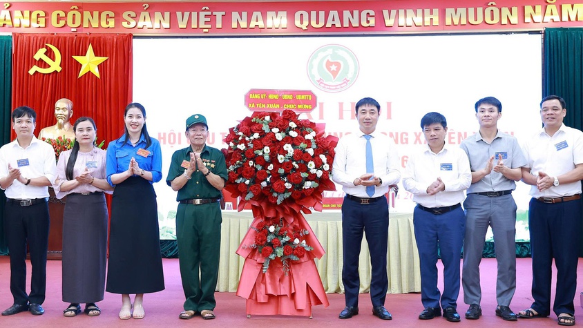  Tin hình: Đại hội Hội Cựu thanh niên xung phong xã Yên Xuân lần thứ I,