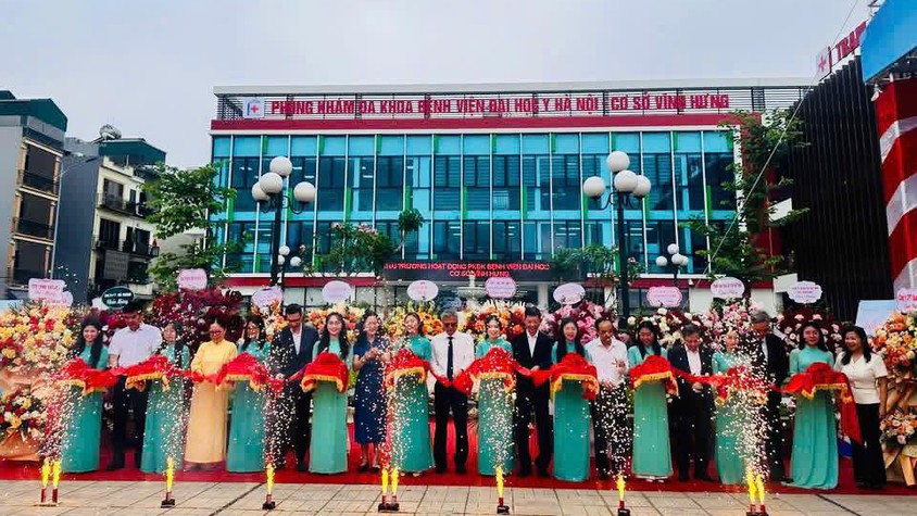 LỄ KHAI TRƯƠNG PKĐK BỆNH VIỆN ĐẠI HỌC Y HÀ NỘI – CƠ SỞ VĨNH HƯNG