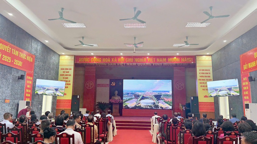 PHƯỜNG VĨNH HƯNG THAM DỰ HỘI NGHỊ TRỰC TUYẾN VỀ TRIỂN KHAI, THI HÀNH LUẬT THỦ ĐÔ SỐ 02/2026/QH16
