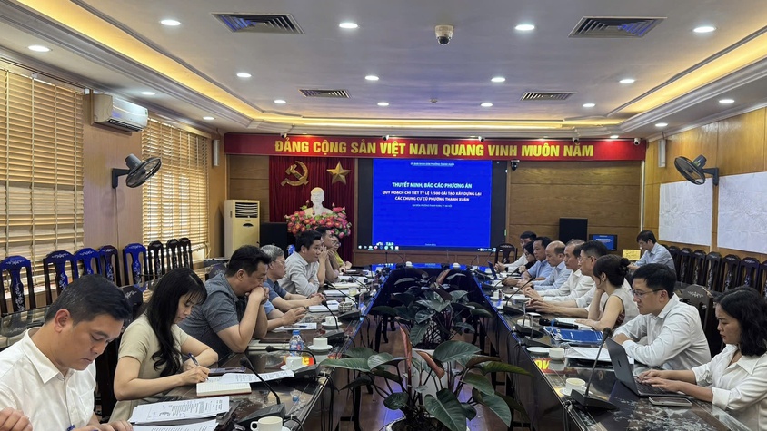 Ban Chỉ đạo cải tạo chung cư cũ phường Thanh Xuân