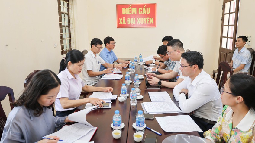 Hội nghị khảo sát công tác quản lý các di tích lịch sử - văn hóa trên địa bàn xã