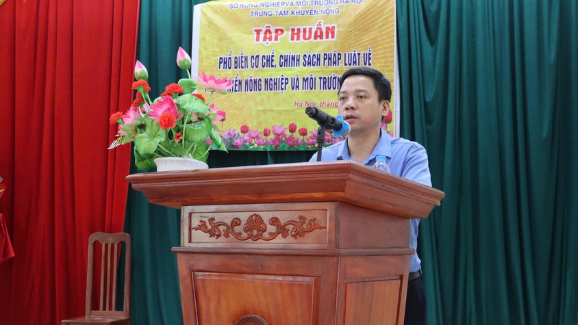 Lớp tập huấn phổ biến cơ chế, chính sách pháp luật về phát triển nông nghiệp và môi trường năm 2026