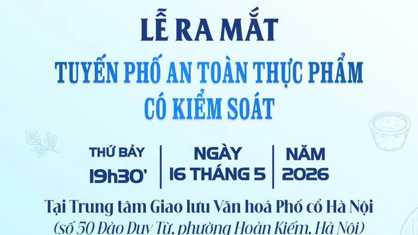 Phường Hoàn Kiếm sắp ra mắt tuyến phố an toàn thực phẩm có kiểm soát tại khu phố cổ