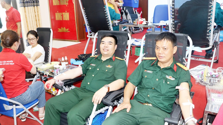 Xã Trần Phú tổ chức Ngày hội hiến máu tình nguyện năm 2026