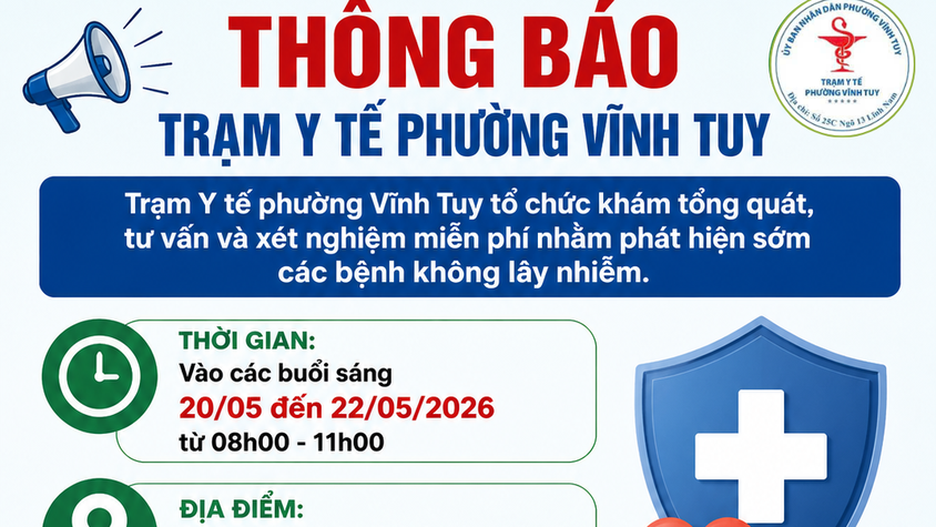 TỔ CHỨC KHÁM, TƯ VẤN VÀ PHỤC HỒI CHỨC NĂNG DỰA VÀO CỘNG ĐỒNG CHO NGƯỜI KHUYẾT TẬT HOÀN TOÀN MIỄN PHÍ