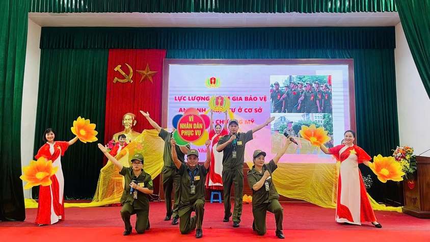 Phường Chương Mỹ hoàn thành xuất sắc phần thi tại Hội thi “Lực lượng tham gia bảo vệ an ninh, trật tự ở cơ sở giỏi”