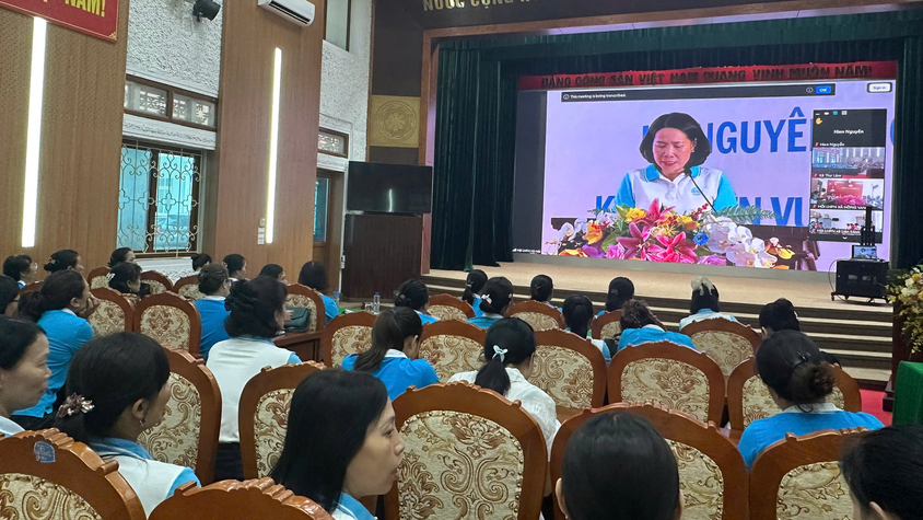 PHỤ NỮ THƯ LÂM TIÊN PHONG CHUYỂN ĐỔI SỐ – ĐỔI MỚI HOẠT ĐỘNG HỘI TRONG THỜI ĐẠI SỐ