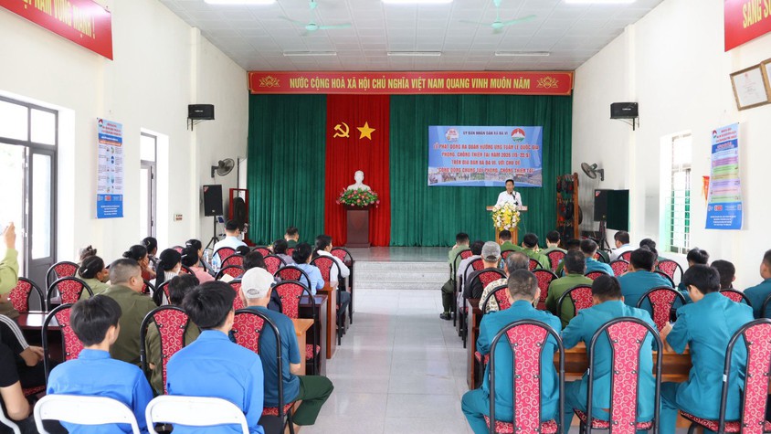 XÃ BA VÌ CHỦ ĐỘNG PHÒNG, CHỐNG THIÊN TAI NĂM 2026