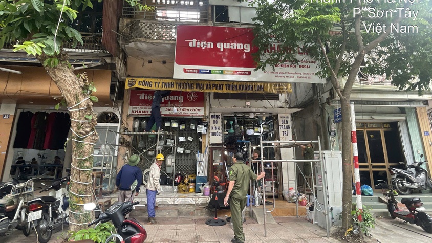 PHƯỜNG SƠN TÂY TIẾP TỤC RA QUÂN QUYẾT LIỆT LẬP LẠI TRẬT TỰ ĐÔ THỊ