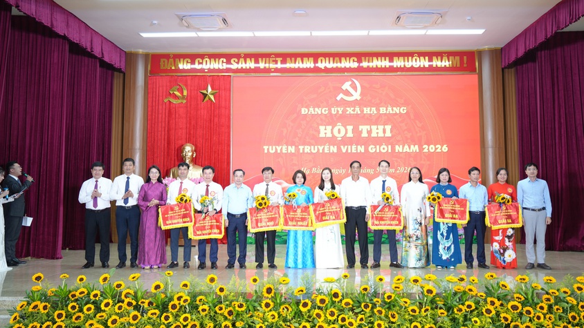 HỘI THI TUYÊN TRUYỀN VIÊN GIỎI XÃ HẠ BẰNG NĂM 2026: LAN TỎA NGHỊ QUYẾT, KẾT NỐI Ý ĐẢNG VỚI LÒNG DÂN