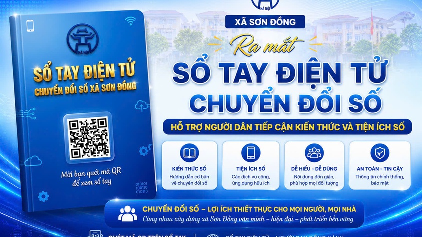 Xã Sơn Đồng ra mắt 