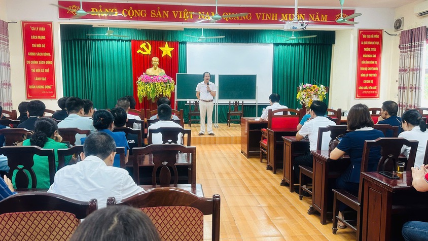 UBND XÃ PHÚC LỘC TỔ CHỨC LỚP TẬP HUẤN AN TOÀN, VỆ SINH LAO ĐỘNG NĂM 2026