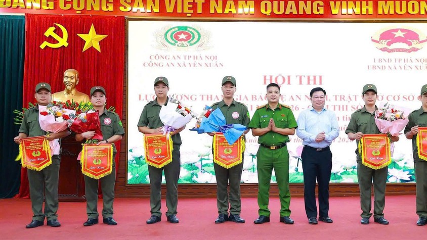 LỰC LƯỢNG ANCS XÃ PHÚ CÁT THAM GIA HỘI THI 