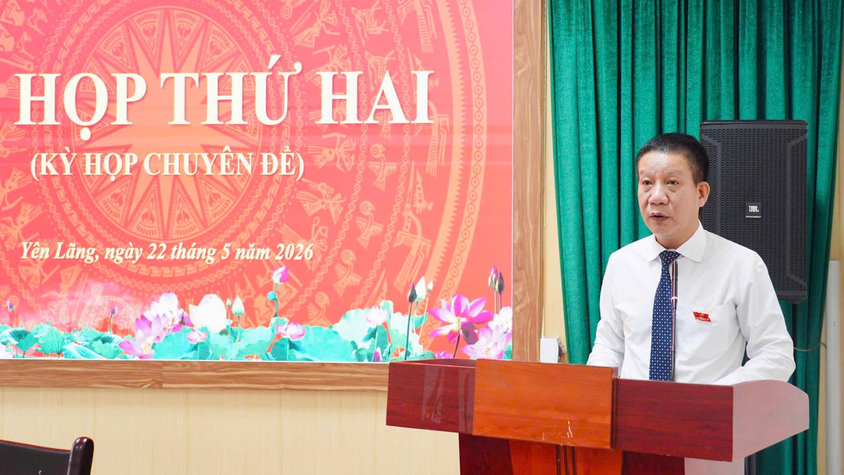HĐND XÃ YÊN LÃNG TỔ CHỨC KỲ HỌP THỨ HAI