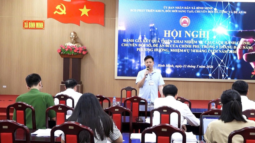 Bình Minh đẩy mạnh cải cách hành chính, chuyển đổi số, nâng cao chất lượng phục vụ nhân dân