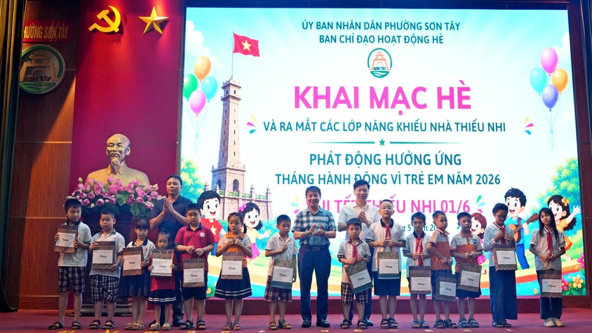 SƠN TÂY KHAI MẠC HOẠT ĐỘNG HÈ