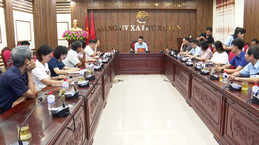Phú Xuyên thống nhất phương án sắp xếp các thôn, nâng cao hiệu quả hoạt động ở cơ sở